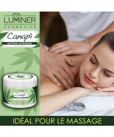 Cr me extra forte 200 ml formule naturelle action rapide avec extraits d'huile de graines de chanvre arnica et griffe du diable pour le massage. Fabriqu en Italie LUMINER - Buy Online on GoSupps.com