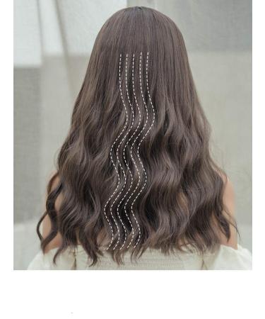 Natural Long Curly Wig for Women | Fluffy & Realistic Full Head Cover | BGHJUE Big Wave Seamless Hair - Buy Online on GoSupps.com
