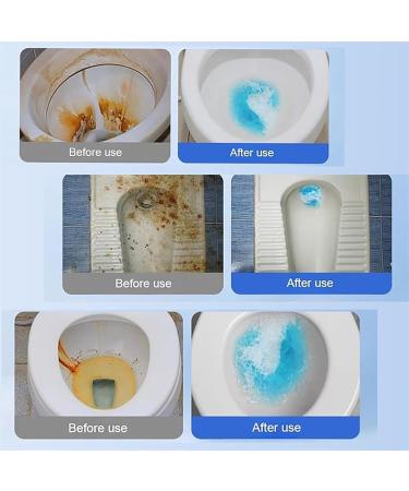 2024 Upgraded Concentrated Descaling Toilet Cleaning Stick - 4Pcs Toilet Bowl Cleaners Stick Scouring Stick for Toilet Bathroom Descaler Cleaner Toilet Tank Cleaner Long-Lasting Freshness (1 Blue) - Buy Online on GoSupps.com