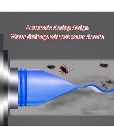 Saddgo 6 Pack Shower Floor Drain Cores Backflow Preventer One Ways Valves Adjustable Silicone Sink Floor Drain Trap for Pipes - Buy Online on GoSupps.com