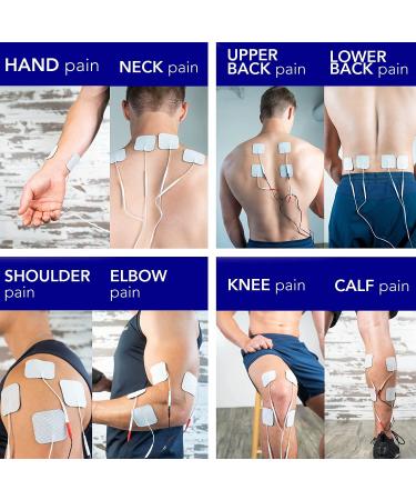 Intensity at Home TENS Unit Muscle Stimulator - Electric Pulse for Back, Neck & Body Pain Relief | Muscle Massager with Electro Stim for Effective Pain Management - Buy Online on GoSupps.com