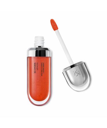 KIKO Milano 3D Hydra Lipgloss 34 | Softening Lip Gloss For A 3D Look 34 Pearly Blood Orange 1 count (Pack of 1)