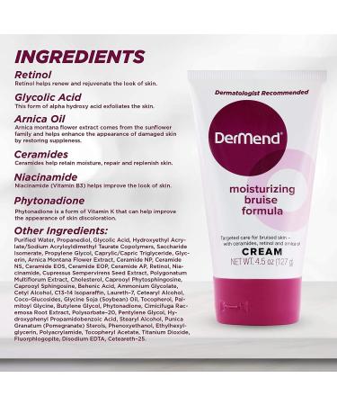 DerMend Moisturizing Bruise Formula Cream 4.50 oz (Pack of 5) - Buy Online on GoSupps.com