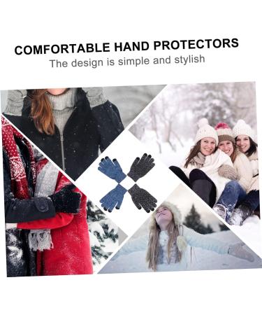 Buy Abaodam 6 Pairs Winter Riding Gloves | Touchscreen Cycling & Motorcycle Gloves for Men - Perfect for Christmas & Outdoor Activities - Buy Online on GoSupps.com