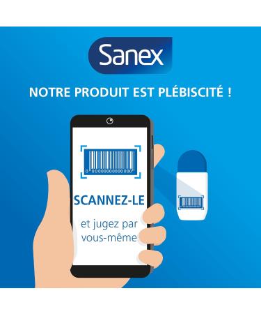 SANEX - Natur Protect Extra Effectiveness Roll-on Deodorant - Deodorant for Men and Women with Alum Stone - 48-hour effectiveness - Alcohol-free Dye-free - 50 ml - Buy Online on GoSupps.com