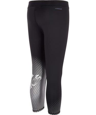 adidas Girls' Aeroready Graphic 7/8 Tights XL Slim Black - Performance Wear for Active Kids - Buy Online on GoSupps.com