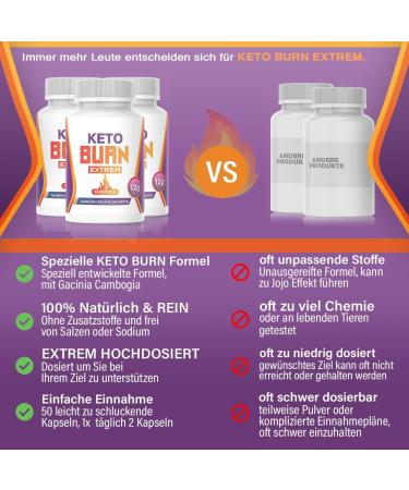 Buy Saint Nutrition Keto Burn V2 Extreme - 2 Capsules for Weight Loss & Metabolism Support | Garcinia Cambogia | Fast Shipping Worldwide - Buy Online on GoSupps.com