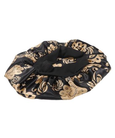PLAFOPE Satin Sleep Cap Set - Elastic Headband & Broadside Shower Cap - Girls Hair Ties - 26x26cm - 2pcs - Buy Online on GoSupps.com