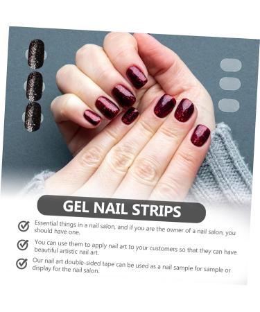  NOLITOY NOLITOY 10 Sheets Adhesive Tabs for Nails Manicure Stickers Nail Art Supplies Invisible Adhesive Pastes for Nails Double Sided Glue - Buy Online on GoSupps.com