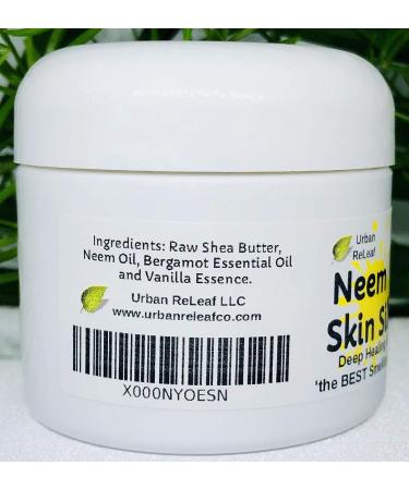 Urban ReLeaf Neem Skin Silk Healing Salve - Vegan Ayurvedic Formula for Dry Skin - Buy Online on GoSupps.com