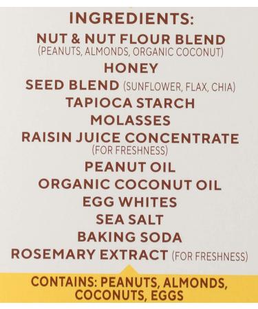 Simple Mills Chunky Peanut Butter Soft Baked Bars - 5.99 oz | Healthy Snack - Buy Online on GoSupps.com