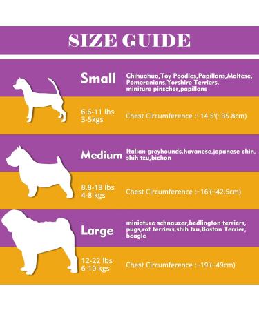 BEAUTYZOO Dog Fleece Vest Sweater Winter Jacket with D-Ring Leash - Purple | XS S M Dogs - Buy Online on GoSupps.com