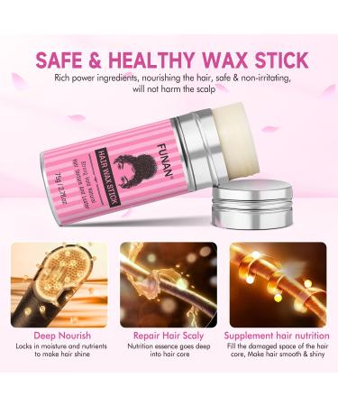 SUOFEIYA Hair Wax Stick - Long Lasting Styling Pomade for Wigs - 2.7oz Pack of 1 - Buy Online on GoSupps.com