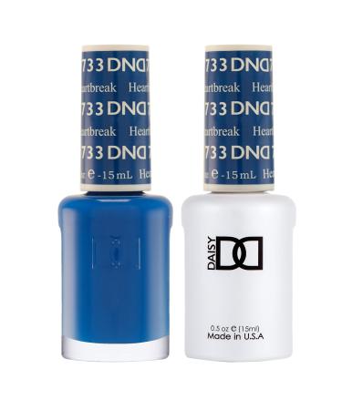 DND Gel Set 711-782 (DND 733 HEARTBREAK)
