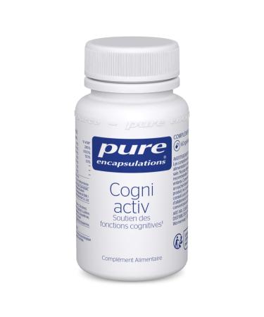 Pure Encapsulations Cogni Activ Cognitive Functions Support with Vitamins B6, B9, B12, Folate, Zinc, Lutein and Zeaxanthin - 60 Capsules