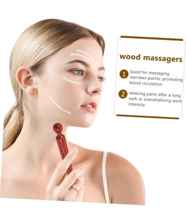 Buy Wofashpuret 3-Piece Acupressure Stick & Massage Pencil Set | Trigger Foot Massage Tools & Wooden Acupressure Bar for Relaxation - International Shipping - Buy Online on GoSupps.com