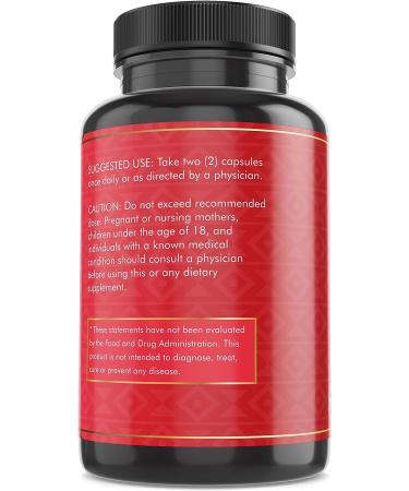 Berberine HCL 1200mg with Ceylon Cinnamon, Bitter Melon & Green Tea | Supports Cardiovascular & GI Health | Immune System Support | 120 Capsules - Buy Online on GoSupps.com