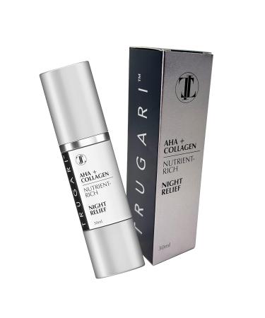Shop AHA + Collagen Facial Night Serum | Anti-Aging & Nutrient-Rich | Global Shipping - Buy Online on GoSupps.com