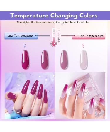 Wakaniya Poly Gel Starter Set - 8 Pink Colors | Fast Nail Extension Gel for Beginners | 120ml Temperature Change Formula - Buy Online on GoSupps.com