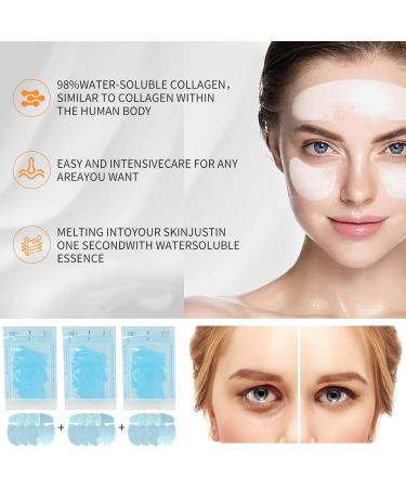 High Quality Collagen | Melting Collagen Set | Soluble Collagen F | Collagen Face Sheet Mask With Hydrolyzed Collagens Prevent Fine Lines Firm Skin Protection - Buy Online on GoSupps.com