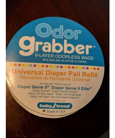 Baby Trend Odor Grabber Diaper Pail Refill - Universal, Long-lasting Odor Control - Buy Online on GoSupps.com