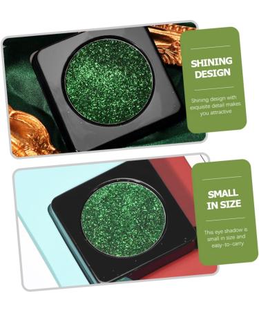 FOMIYES Glitter Eyeshadow Palette Glitter Makeup Eye Shadow Green Face Glitter Miss European and American - Buy Online on GoSupps.com