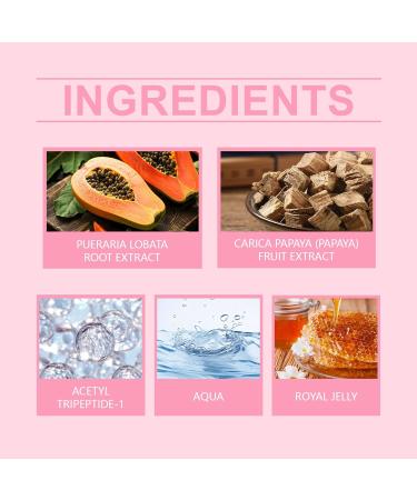 OLLZPJFPK Kudzu Papaya Breast Firming Cream Moisturizing and Firming Chest Skin Daily Massage Care Cream - Buy Online on GoSupps.com