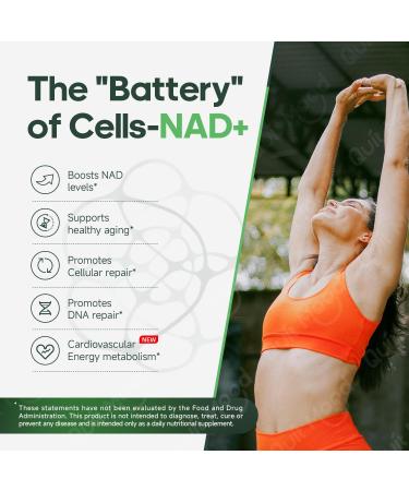 Quit mood Nicotinamide Riboside Complex Cellular Energy & Healthy Aging Support with Resveratrol, Quercetin Phytosome & CoQ10 -NMN Supplement for Skin Aging Supports 90 Capsules - Buy Online on GoSupps.com