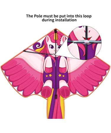 Kids Kites Bundle - Unicorn, Airplane, and Rainbow Elephant Kites | Ages 3-12 | Easy to Fly Summer Beach Toys - Buy Online on GoSupps.com