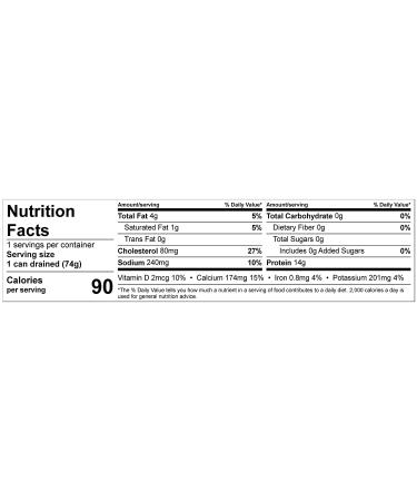 Chicken of the Sea Sardines in Water - 3.75 oz | Premium Quality Seafood - Buy Online on GoSupps.com