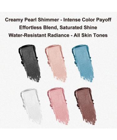  LOPHE LOPHE Long-Lasting Black Eyeshadow - High Pigmentation Water Resistant Metallic Eyeshadow - Shimmering Smudge-Proof Glitter Effect - Vegan - Cruelty-Free - 5g - Buy Online on GoSupps.com