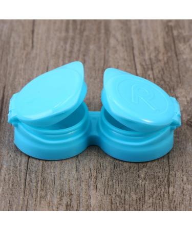 Buy Travel Contact Lens Case 10 Pack - Leak-proof Design (Blue) | Ideal for 10 Months Use - International Shipping Available - Buy Online on GoSupps.com