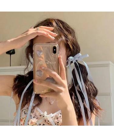 amangul Bows Ribbon Hair Clip Ribbon Barrettes ws Hair Clip ws Barrettes wtie Hair Clip ws hairpin Ribbon Hair ws(Yellow) - Buy Online on GoSupps.com