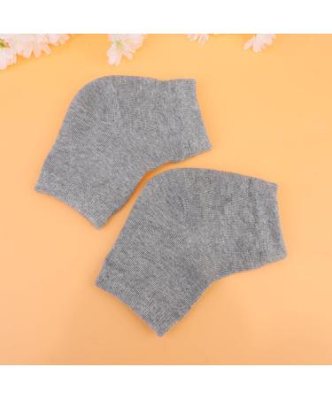 Beaupretty Ankle Socks Pairs Gel Heel Sleeves Heel Moisturizing Heel Men Heel Anti-Crack feet Repair Mens Breathable Moisturizing Gel Man Spa Torn Man Mens Stocking - Buy Online on GoSupps.com