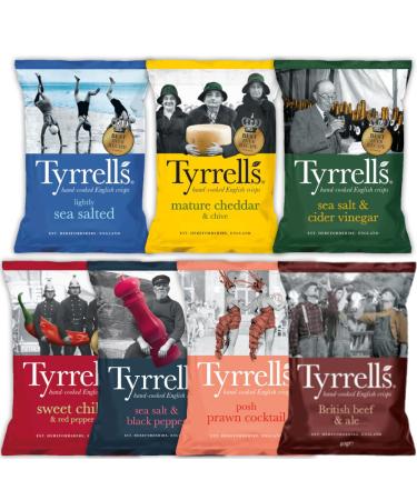 Tyrrells Crisps | Create Your Own Mixed Case 24x40g | Choose how you would like your box mixed 7 flavours in total