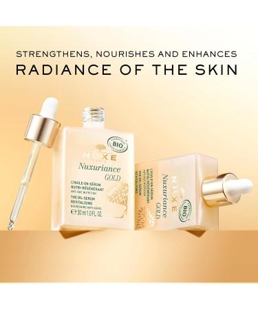 NUXE Nuxuriance Gold Nutra-Revitalising Oil-Serum | Age-Defying Hydration & Nourishment | Brightens & Firms Aging Skin | 1 fl. oz. - International Shipping Available - Buy Online on GoSupps.com