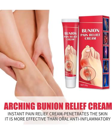 Bunion Pain Relief Cream - Soothing Bunion Relief & Inflammation Treatment 20g - Buy Online on GoSupps.com