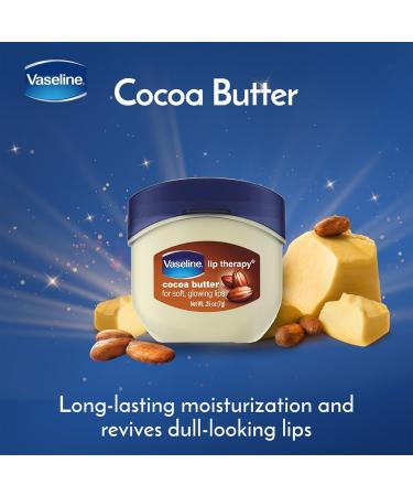 Vaseline Lip Therapy | Moisturizing Lip Balm | Set of 4 Rosy Cr me Br l e Original Cocoa Butter (Set of 4 Lip Balms) - Buy Online on GoSupps.com