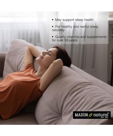 Mason Natural L-Tryptophan Sleep Formula 500 mg - Advanced Sleep Aid Essential Amino Acid for Restful Sleep 60 Capsules - International Shipping Available - Buy Online on GoSupps.com