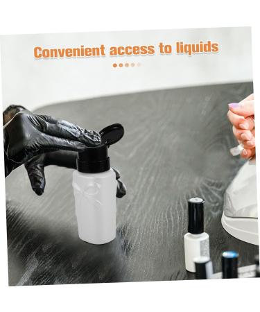 minkissy Manicure Pressure Bottle Pump Dispenser For Nail Polish Makeup Cleansing Water Sealable With Reusable Cleansing Liquid Container - Buy Online on GoSupps.com