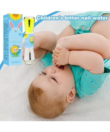 Anti Nail Biting Polish Nail Oil Nail Biting Polish Safe Nail Care Nail Biter Stopper No Bite Nail Polish Stop Thumb Sucking for Kids Toddler - Buy Online on GoSupps.com
