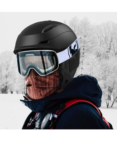 BIO Snowboard Helmet for Adults | 9 Adjustable Vents | ABS Shell - EPS Foam | Black - Large - Buy Online on GoSupps.com