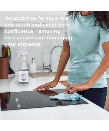 Best Kitchen Cooktop Cleaner | Glass & Ceramic Formula | Removes Burned-On Messes | Scratch-Free | 16 Ounces - Buy Online on GoSupps.com
