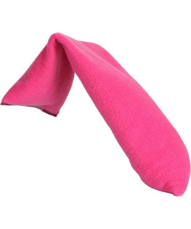 Microwavable Lavender Wheat Bags Plain Fleece Microwave Heat Pack for Back Neck Joints and Shoulder Pain Relief 44cmx13cm (Pink) Plain Fleece Pink - Buy Online on GoSupps.com