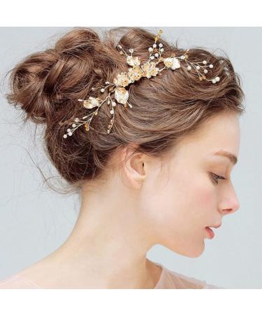 Beaupretty Metal Hair Claw Clips Wedding Bride Headwear barrettes for women bridal hairpin womens clips accessory for women Bridal Accessory Metal Zinc alloy bridesmaid issue - Buy Online on GoSupps.com