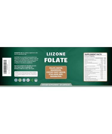 LIIZONE Folate Riboflavin Thiamin Vitamin B3 Vitamin B6 VitaminD - Buy Online on GoSupps.com