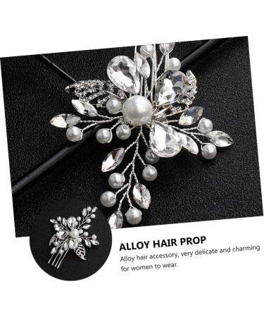 Ipetboom Hair Accessory 1 PC Alloy Hair Comb Hair Clip Simple Bridesmaid Hair Accessories - Buy Online on GoSupps.com