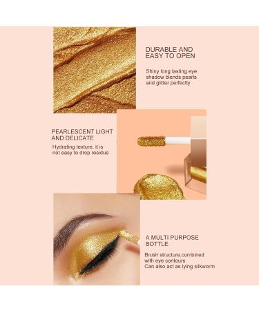 Buy 8PC Liquid Glitter Eyeshadow Set | Long-Lasting Fast-Drying Sparkling Makeup for Parties & Weddings - Buy Online on GoSupps.com