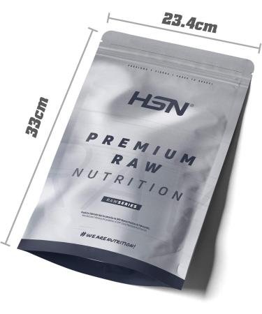 HSN RAW Whey Protein Concentrate 80% - Gluten-Free Soy-Free Tasteless - 500g | Ideal for Muscle Mass Vegetarian-Friendly - Buy Online on GoSupps.com