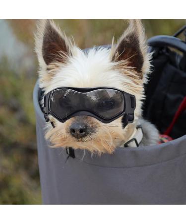 UV Protection Sunglasses for Small Dogs | Cool Black Dog Glasses | Outdoor Eye Protection for Small Breeds - Buy Online on GoSupps.com